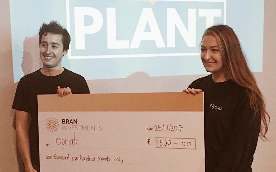 UpCircle are the chosen winners of £1,500 investment