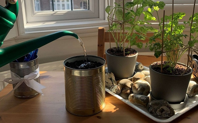 Upcycling inspo: aluminium tins!