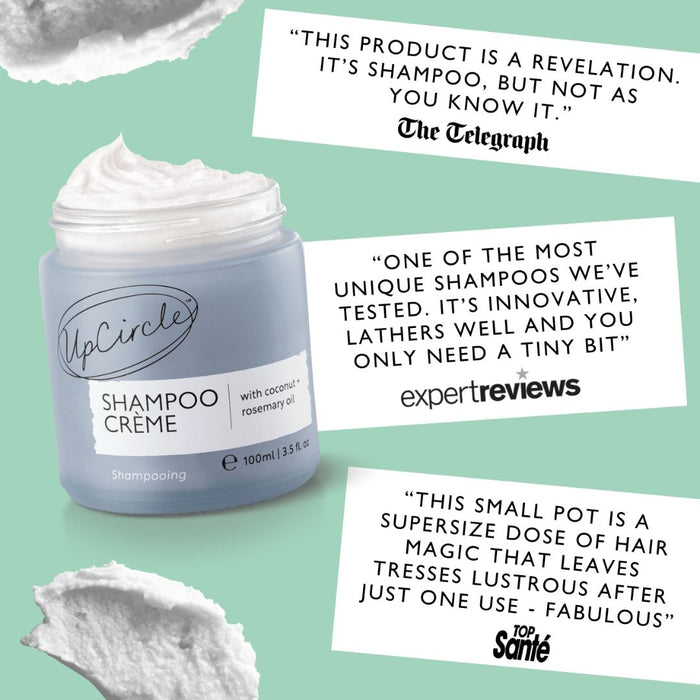 Refillable Vegan Shampoo Crème For All Hair Types - UpCircle Beauty