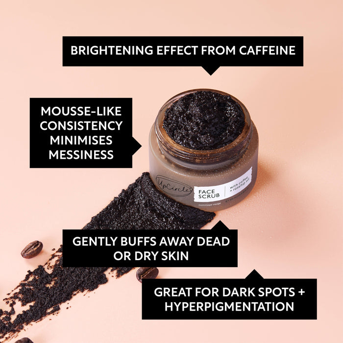small product image-5,Face Scrub with Coffee + Rosehip Oil – Travel Size