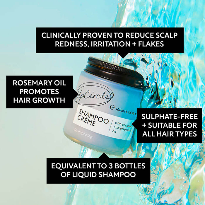 Refillable Vegan Shampoo Crème For All Hair Types - UpCircle Beauty