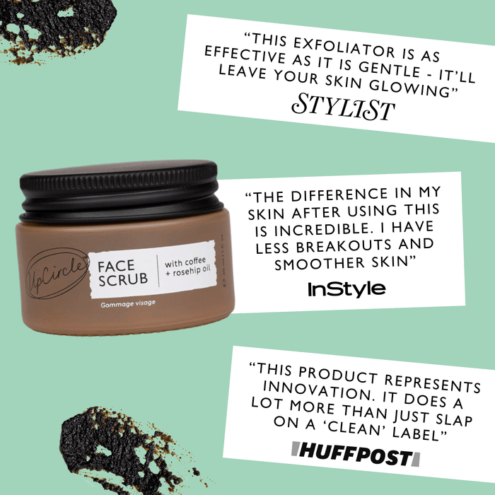 small product image-3,Face Scrub with Coffee + Rosehip Oil – Travel Size