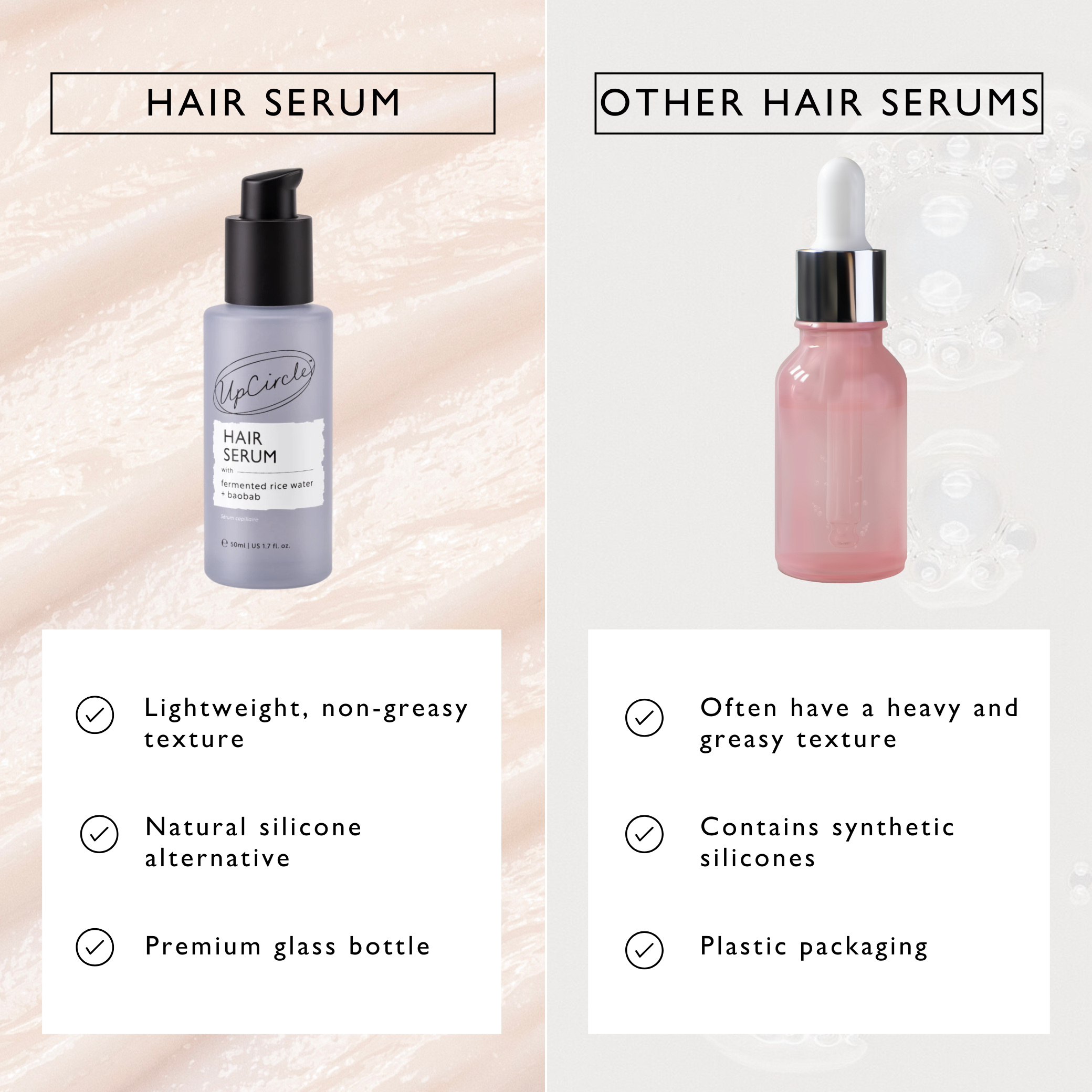 Hair Serum with Fermented Rice Water + Baobab