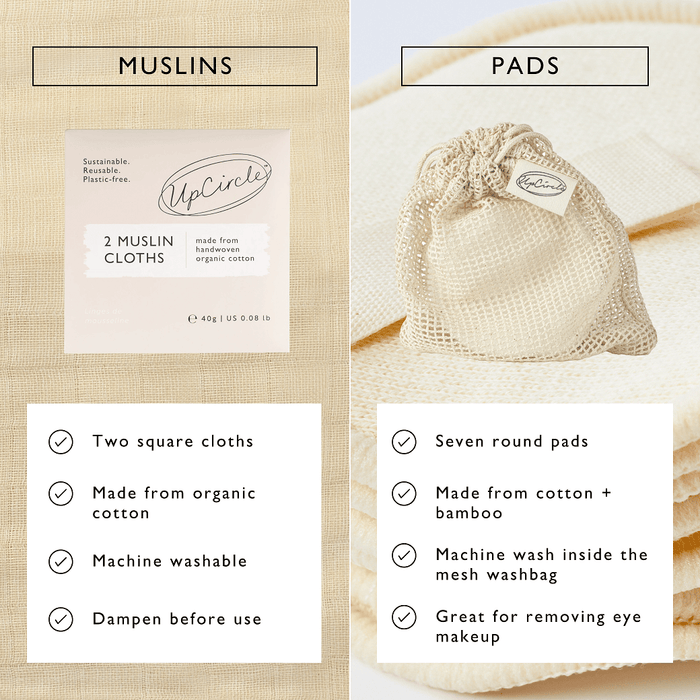 product image-6,Organic Muslin Face Cloths