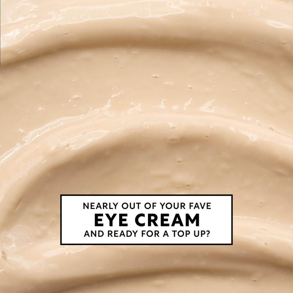 RETURN + REFILL Eye Cream with Hyaluronic Acid + Coffee - ON PAUSE