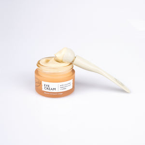 Eye Cream with Hyaluronic Acid + Coffee Save 10% - Eye Cream + Eye Roller image